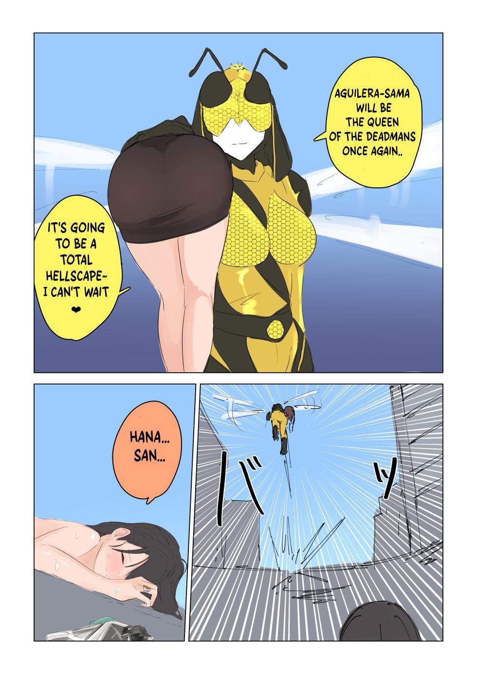 [Firippachi] Joōbachi no Shokuzai ~ Henshin Heroine Haiboku ~ | The Atonement of Queen Bee ~ Henshin Heroine's Complete Defeat ~ (Kamen Rider) [English] - Page 31
