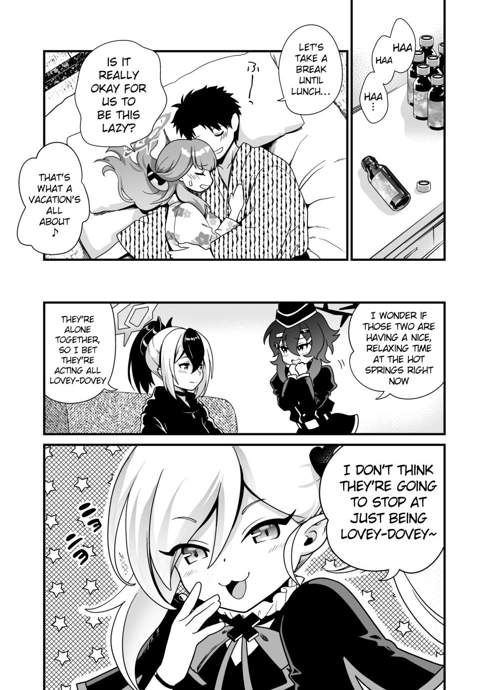 [URAN-FACTORY (URAN)] Sensei no Kyuusoku | Sensei's Relaxation (Blue Archive) [English] [Digital] - Page 15