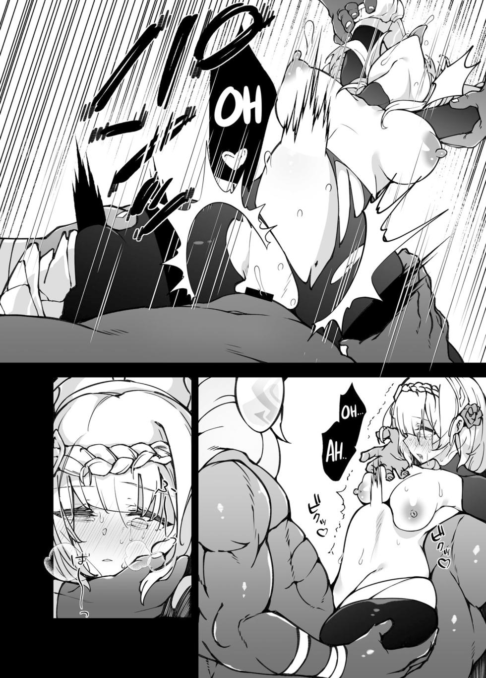 [Karouke (Karou)] Shingeki no Hilichurl II ~Shinkou no Jokyoku~ Noelle,Chivalric Blossom that withered~ (Genshin Impact) [Spanish] [Digital] - Page 16