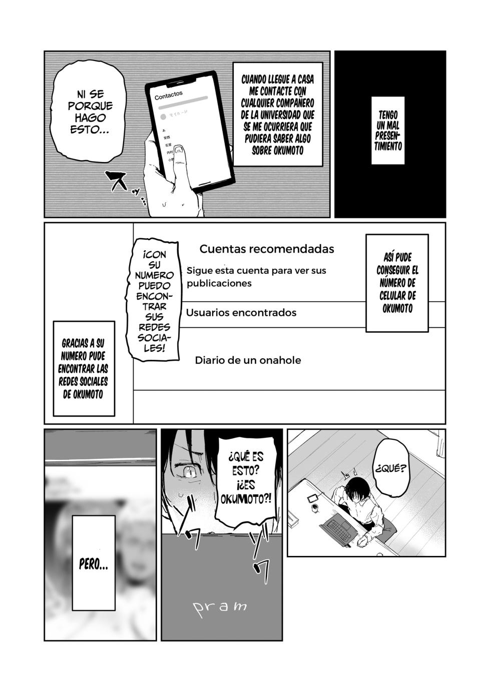 [Warabi Mochi Seisakujo (Koudera Sachi)] Boku no Kanojo wa Moto Kare Kuzu Otoko no Onaho deshita [Spanish] - Page 8