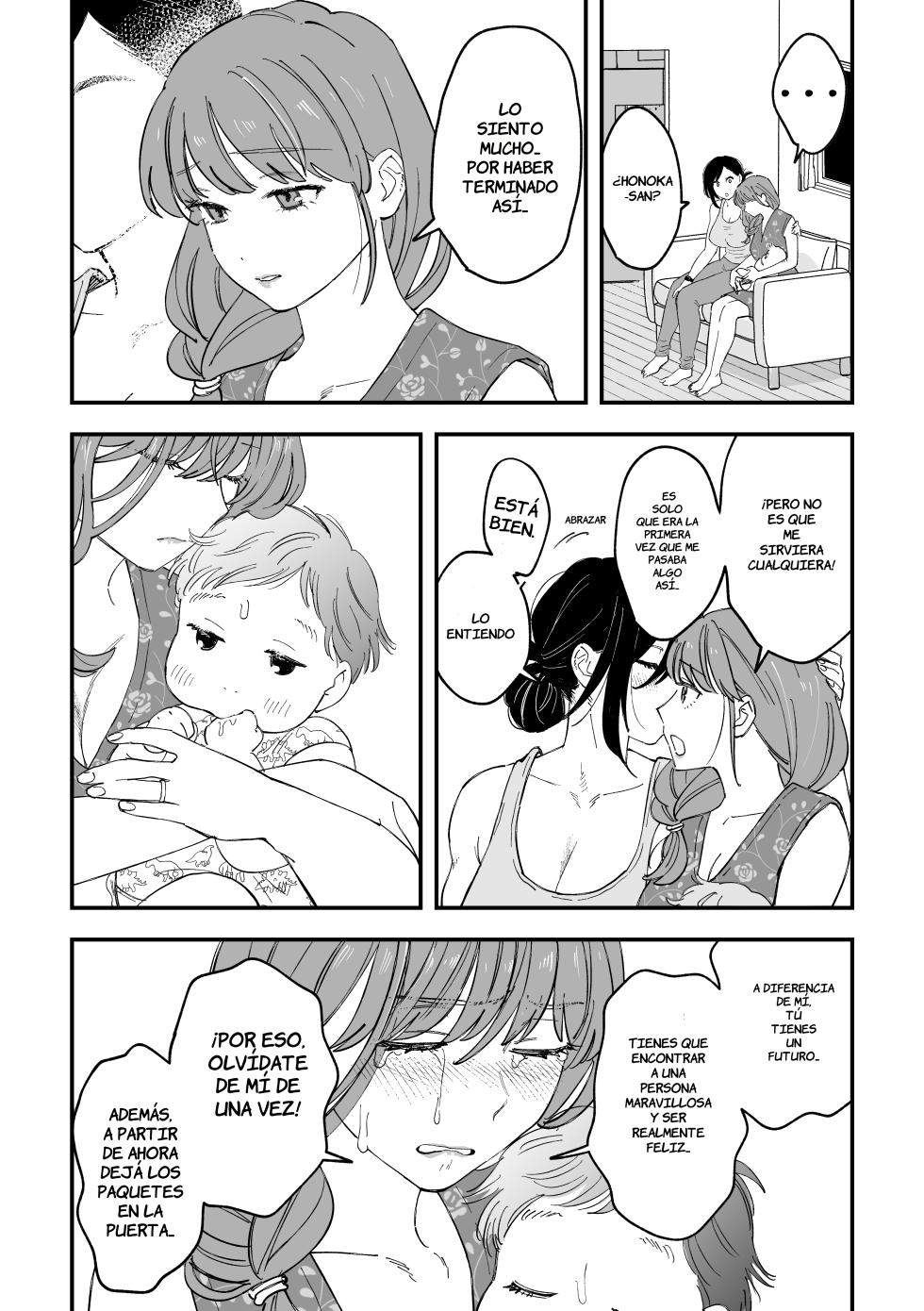 [Pi-ko] Okkii Haitatsuin-san to Oku-sama ga Furin Shichau Hanashi [Spanish] [la qiqi que traduce] | La historia de como una esposa termina cometiendo una infielidad con la repartidora - Page 36
