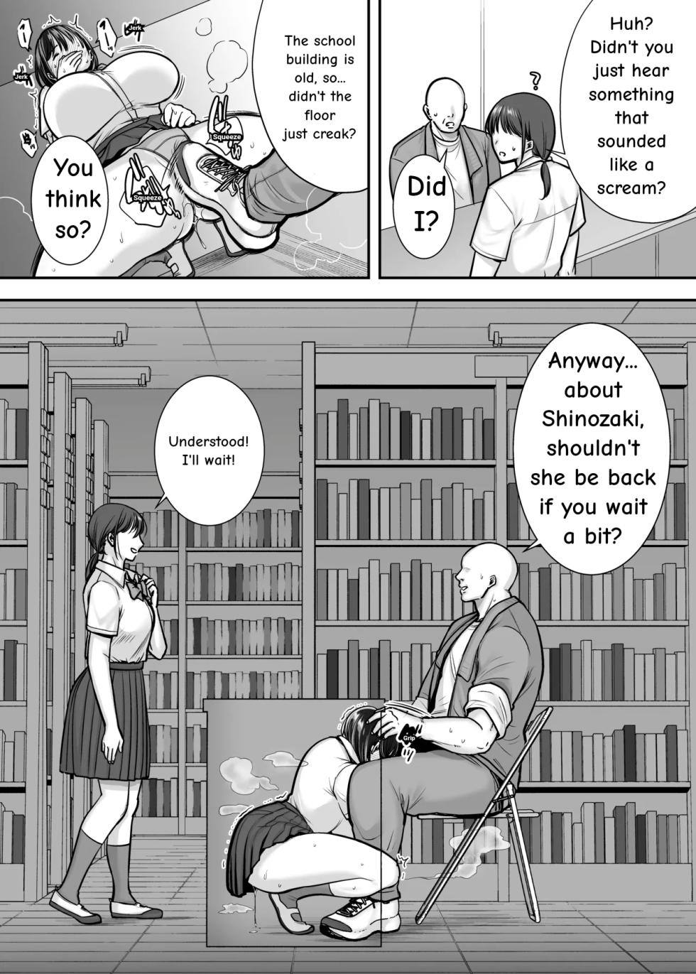 The Busty Literature Girl In Hiding Immoral Lessons in the Library [CLOUDY EYES (CLOUDY)] - Page 21