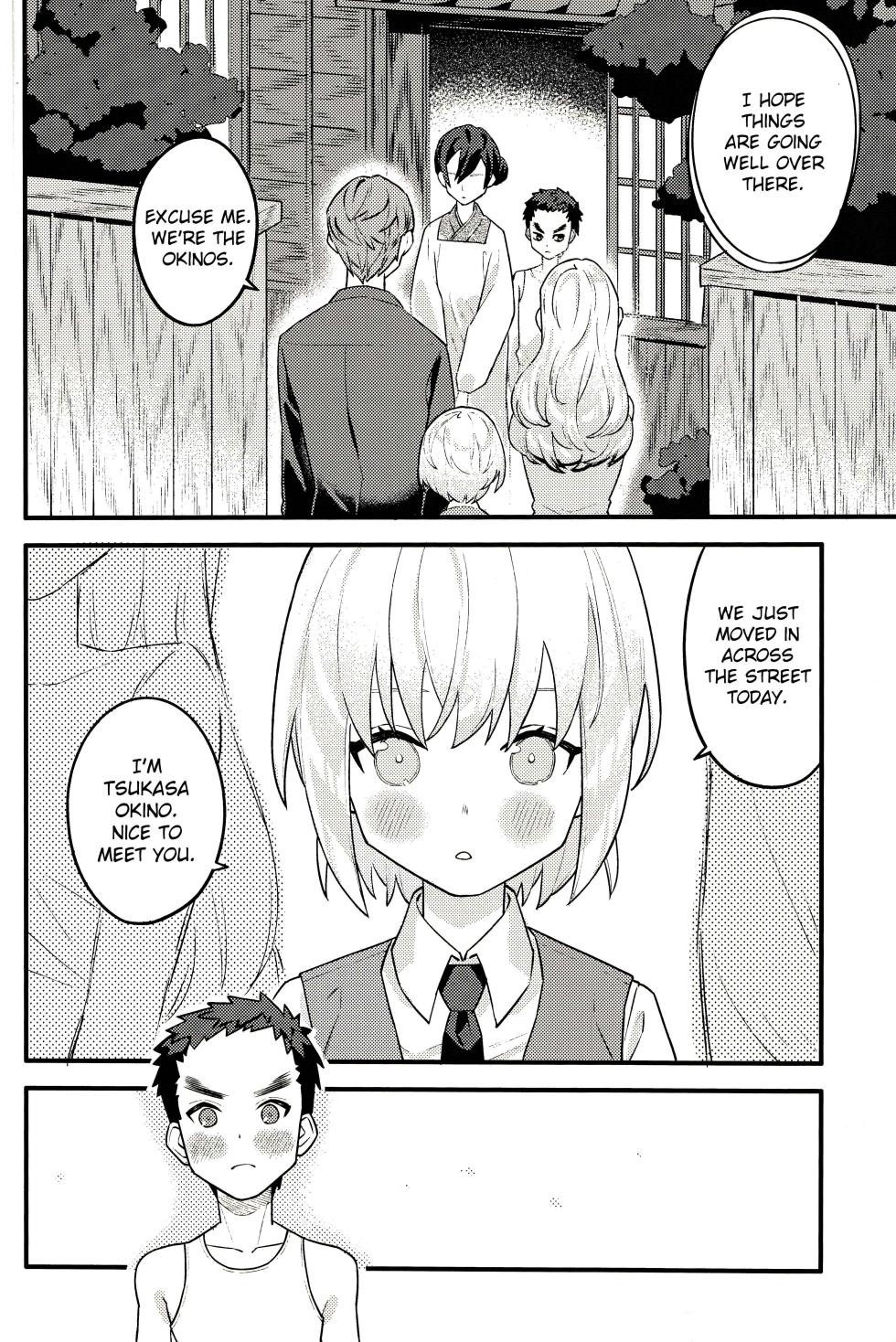 [小さくて変な世界 (Zaza)] Yottsu Toshiue no Kiriko-san [English] {Brolen} - Page 32