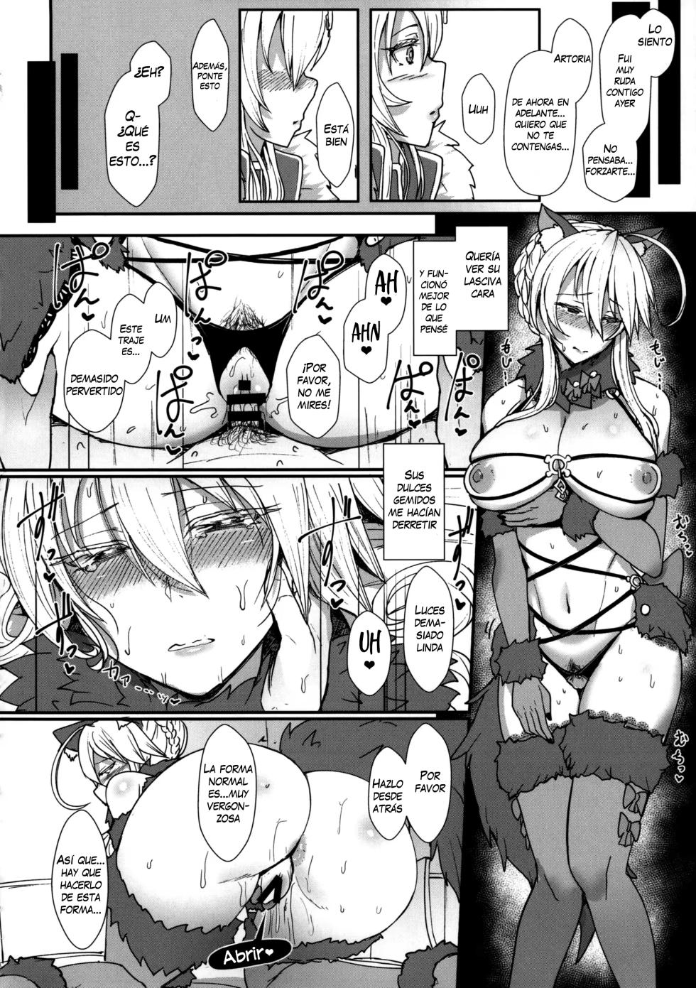 (C92) [NOSEBLEED (Miyamoto Issa)] Muttsuri Chichiue Torotoro Koubi | Sullen Big Breasted Wet Mating (Fate/Grand Order) [Spanish] - Page 13