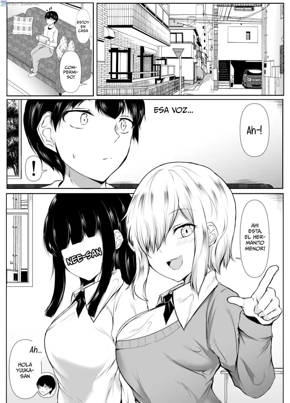 [Ishi Kenpi (Issi-13)] Ane no Tomodachi ga Boku no Koto o Suki Sugiru | Las amigas de mi hermana me quieren mucho [Spanish] [MebanearonxPendejo] - Page 2