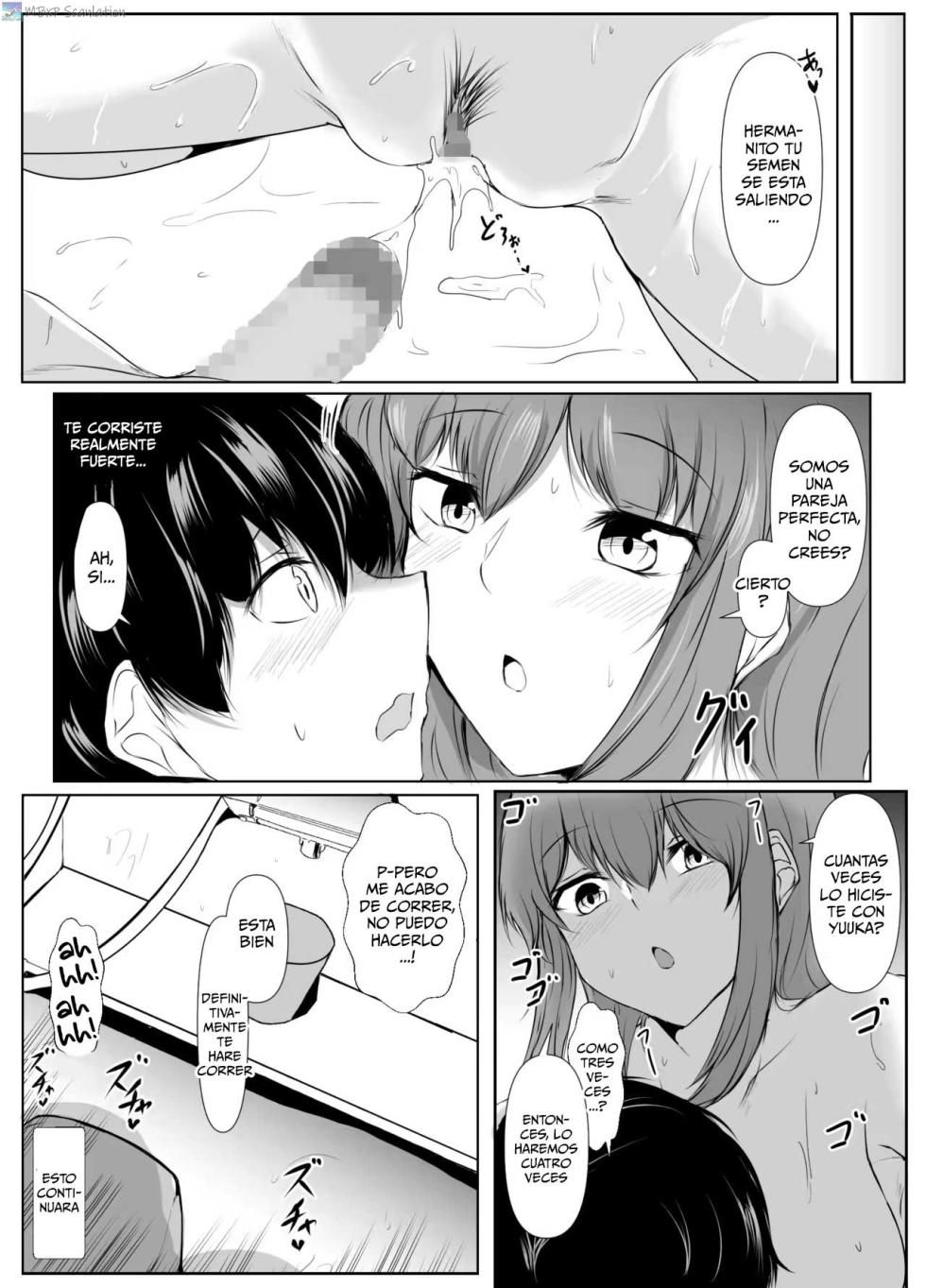 [Ishi Kenpi (Issi-13)] Ane no Tomodachi ga Boku no Koto o Suki Sugiru | Las amigas de mi hermana me quieren mucho [Spanish] [MebanearonxPendejo] - Page 40