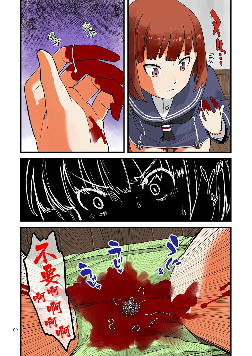 [Megane Gaikotsu (Kumagawa Yuuichi)] Seikyou Shinshoku 2 (Kantai Collection -KanColle-)[Chinese] [Temp個人翻譯] [Digital] - Page 8