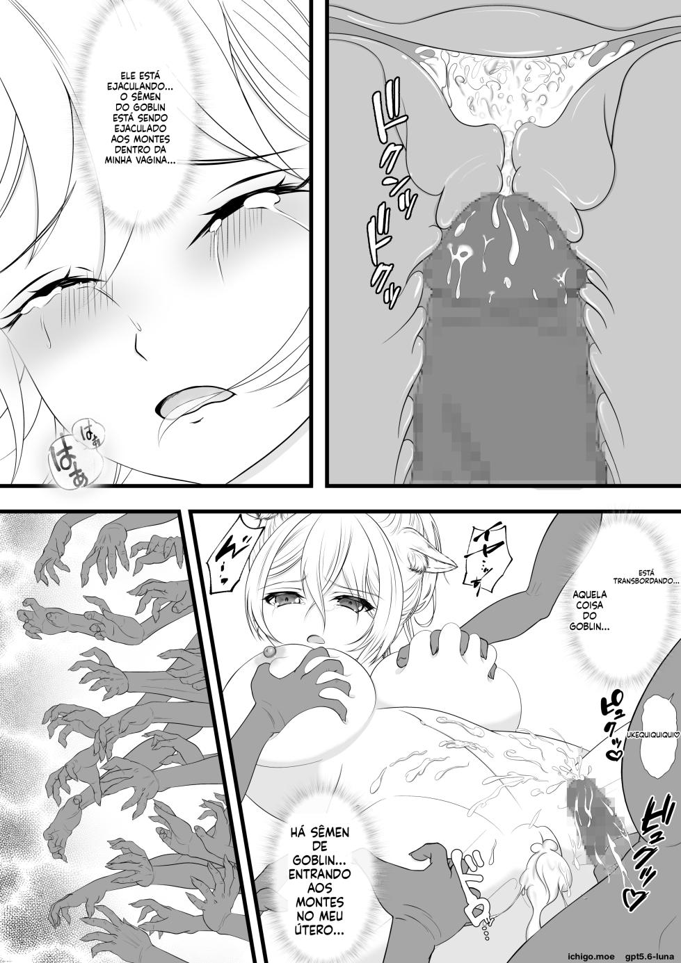 [Youidon] A Aventureira Nekomimi é Atacada por Goblins em uma Fonte Termal Secreta - Page 21