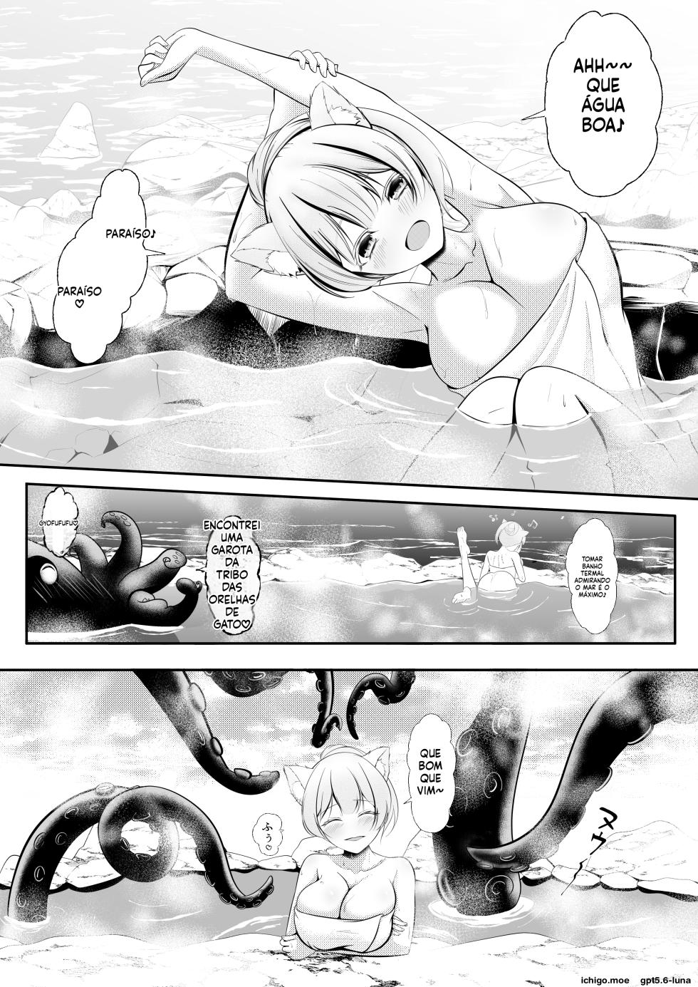 [Youidon] O Sofrimento da Garota Nekomimi: Prisão dos Tentáculos do Polvo - Page 2