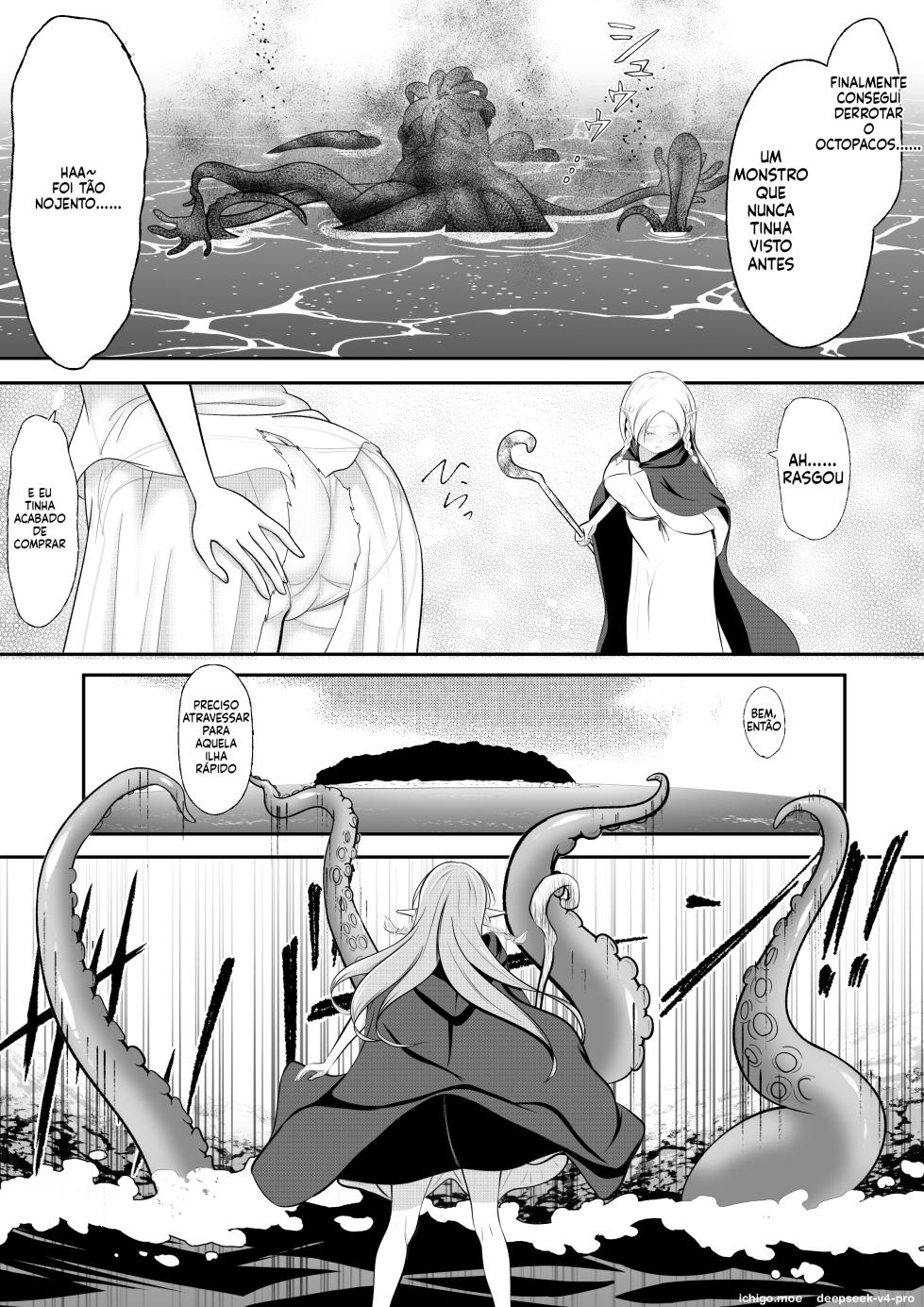 [Youidon] A Derrota da Elfa: Prisão dos Tentáculos do Polvo - Page 14