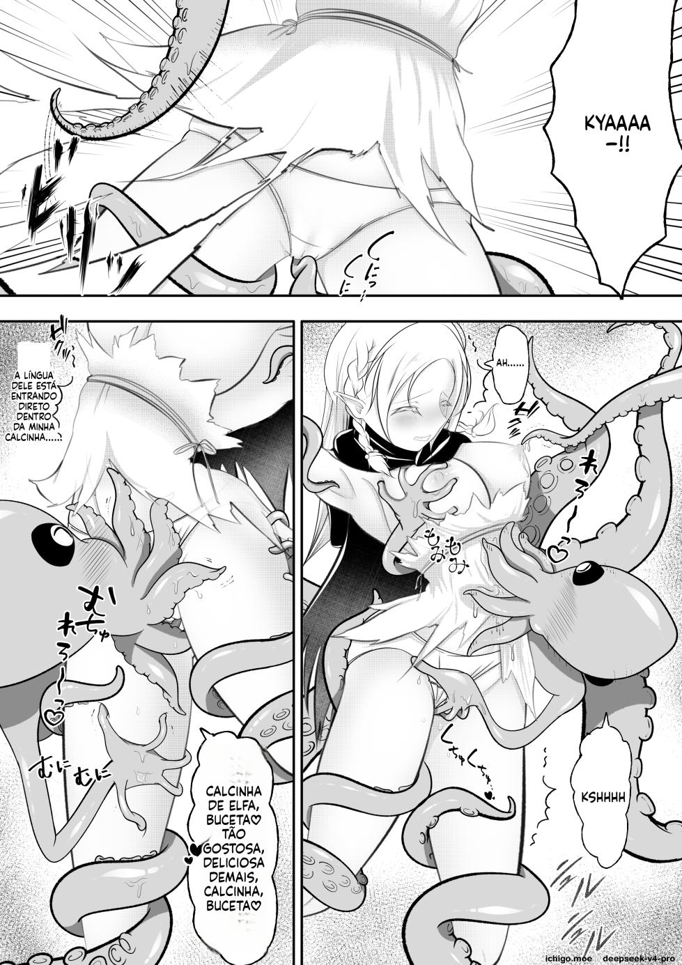 [Youidon] A Derrota da Elfa: Prisão dos Tentáculos do Polvo - Page 28
