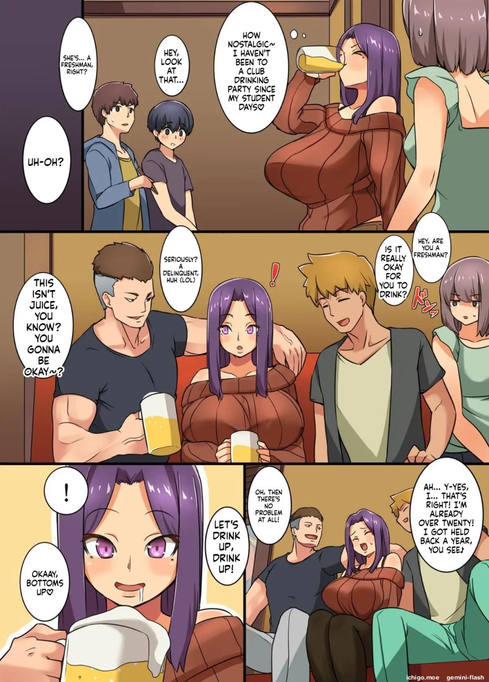 [MC (Mafen)] Mature College Student Kaori (38) - The Story Of Being Taken Home From A Welcome Party - Page 4
