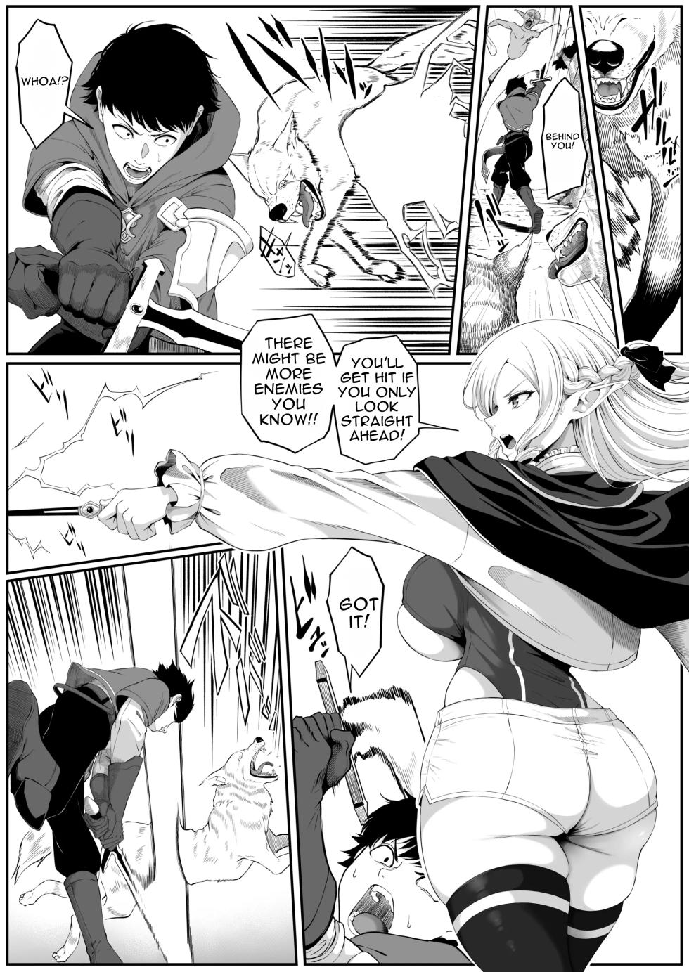 [Kurogoma Seizou Koujou (Goma Gorilla)] Isekai Anal Monogatari 2 ~Neko Kemonohito Hen~ | Anal Odyssey In Another World 2 ~ Cat Girl Edition ~ [English] [blank255] - Page 4