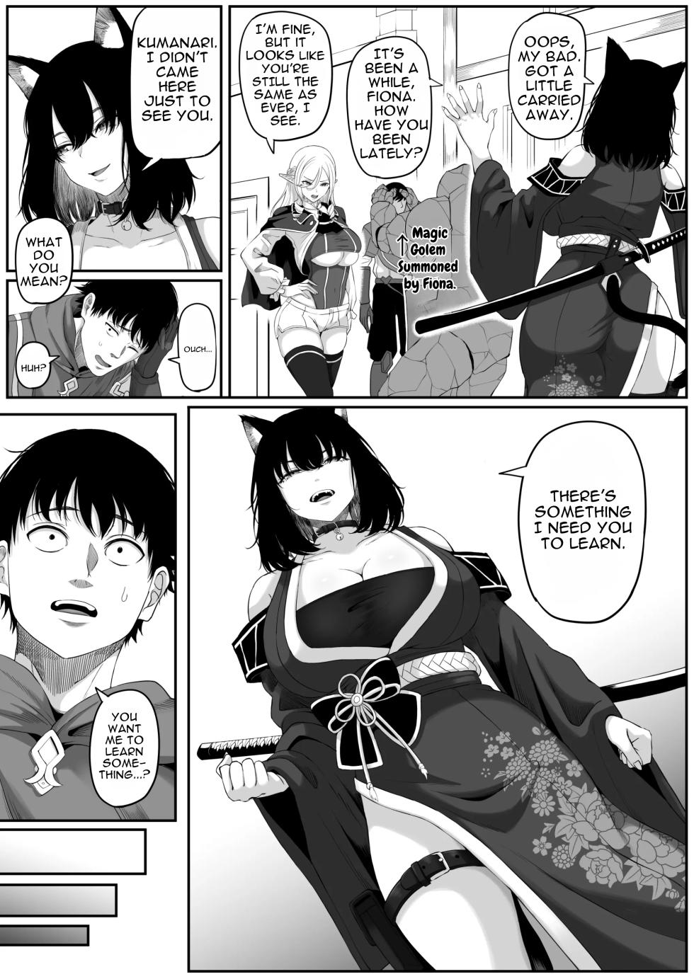 [Kurogoma Seizou Koujou (Goma Gorilla)] Isekai Anal Monogatari 2 ~Neko Kemonohito Hen~ | Anal Odyssey In Another World 2 ~ Cat Girl Edition ~ [English] [blank255] - Page 20