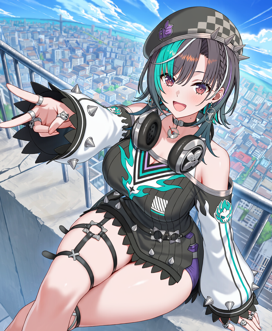 [Kaede]ホ〇ライブ 輪堂〇速 悪堕ち 拡張版 [AI Generated] - Page 2