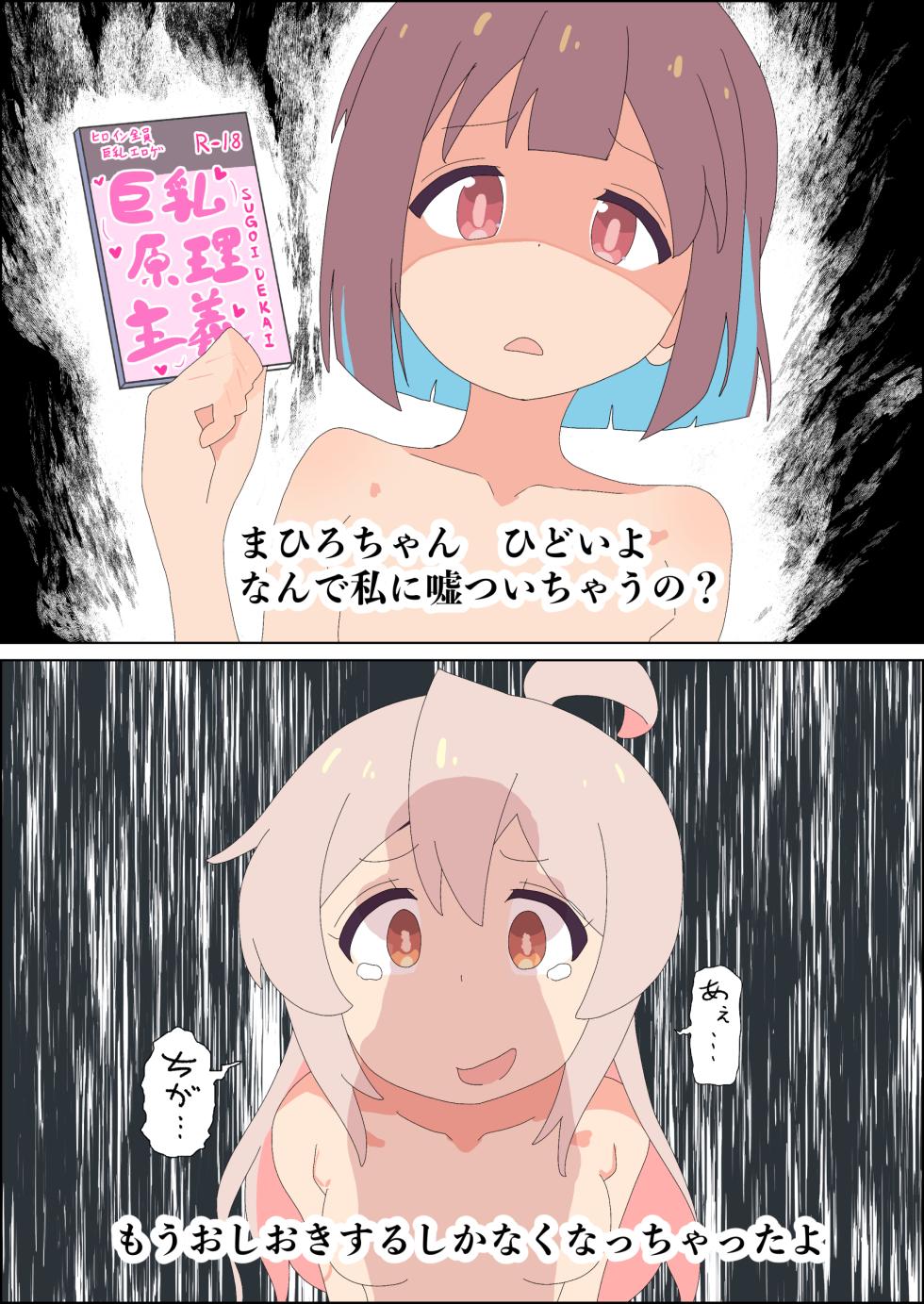 [Dai naru )][Time for a punishment, Mahiro-chan!s[Onii-chan wa Oshimai!] - Page 2