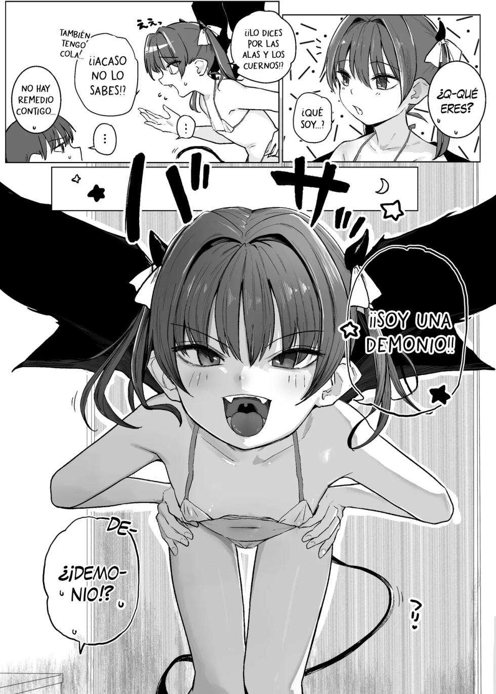 [Kinomoto Anzu] Akuma o Chinpo de Yattsukero!! | ¡¡Derrota a la Demonio con tu pene!! [Spanish] [Traducciones necesarias] - Page 6