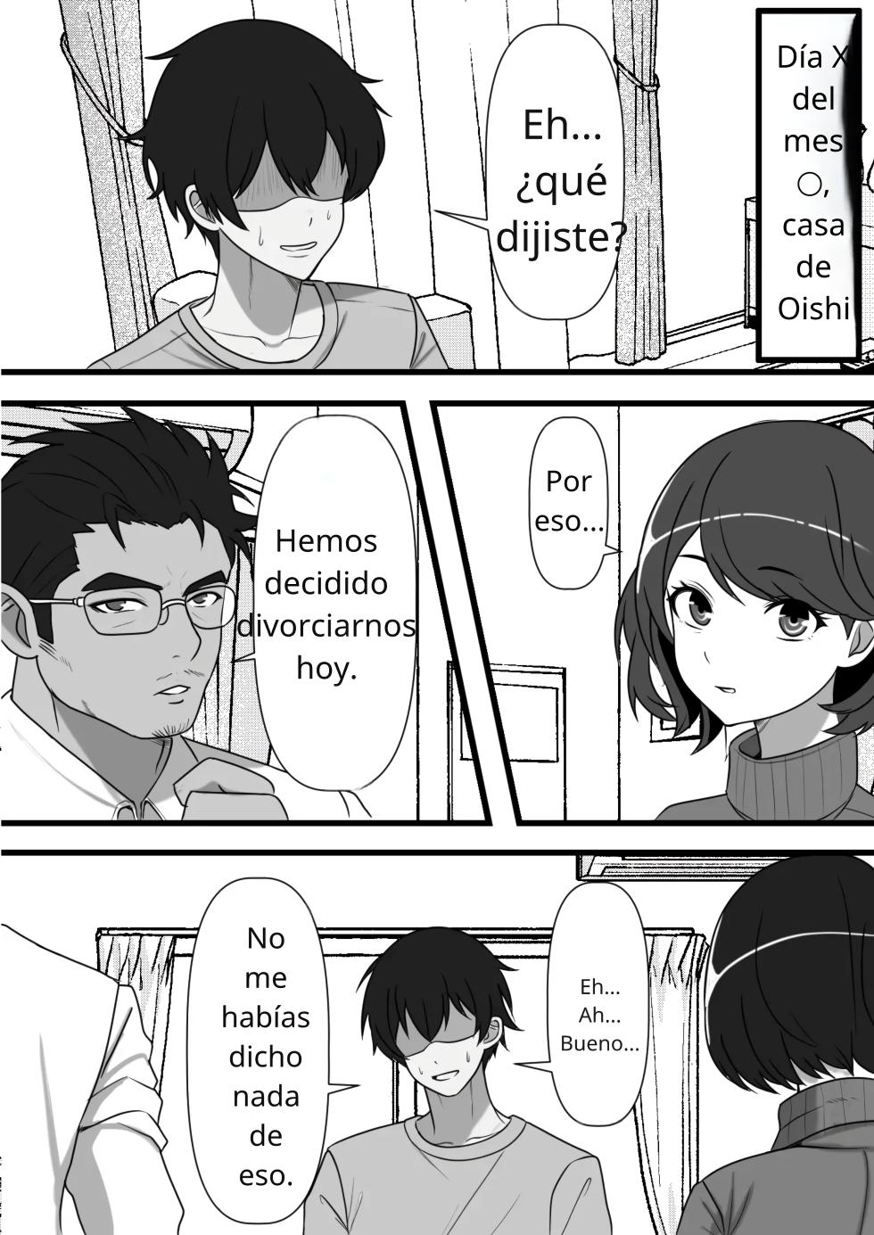 [Furitendou] Tsukekae Kazoku ~ Ore ni Hyoui Shita Jibakurei ga Higawari de Koki Sute Niku Benki o Hirottekuru no Da ga...｜Familia Poseída ~ El Espíritu Atado a Mí, Me Sigue Trayendo Esclavas Sexuales para... [Spanish] [GohanScanX] - Page 2