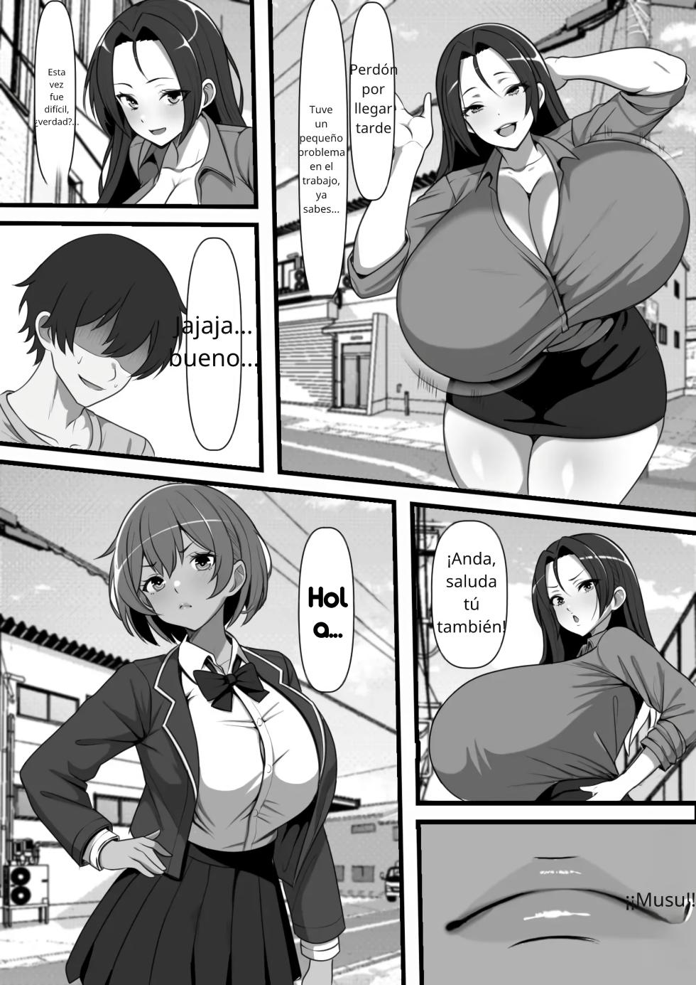 [Furitendou] Tsukekae Kazoku ~ Ore ni Hyoui Shita Jibakurei ga Higawari de Koki Sute Niku Benki o Hirottekuru no Da ga...｜Familia Poseída ~ El Espíritu Atado a Mí, Me Sigue Trayendo Esclavas Sexuales para... [Spanish] [GohanScanX] - Page 5