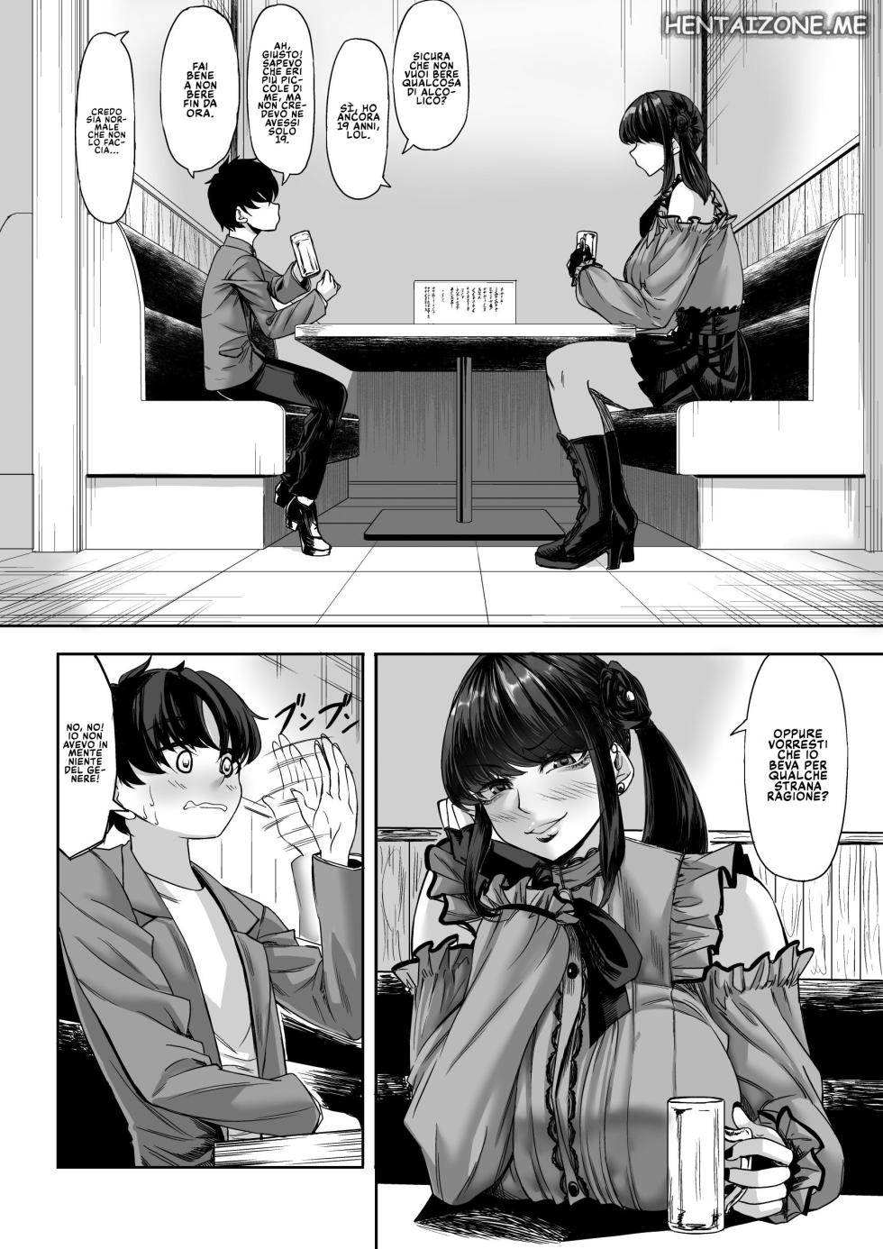 [Nanakorobi Yaoki (kinntarou)] Shinchou 211 cm no Jirai-kei Joshi ni Nerawarete mou Nigerarenai | Una stallone di 211 cm mi ha messo gli occhi addosso... e io... non posso più scapparle! [Italian] [Digital] - Page 7