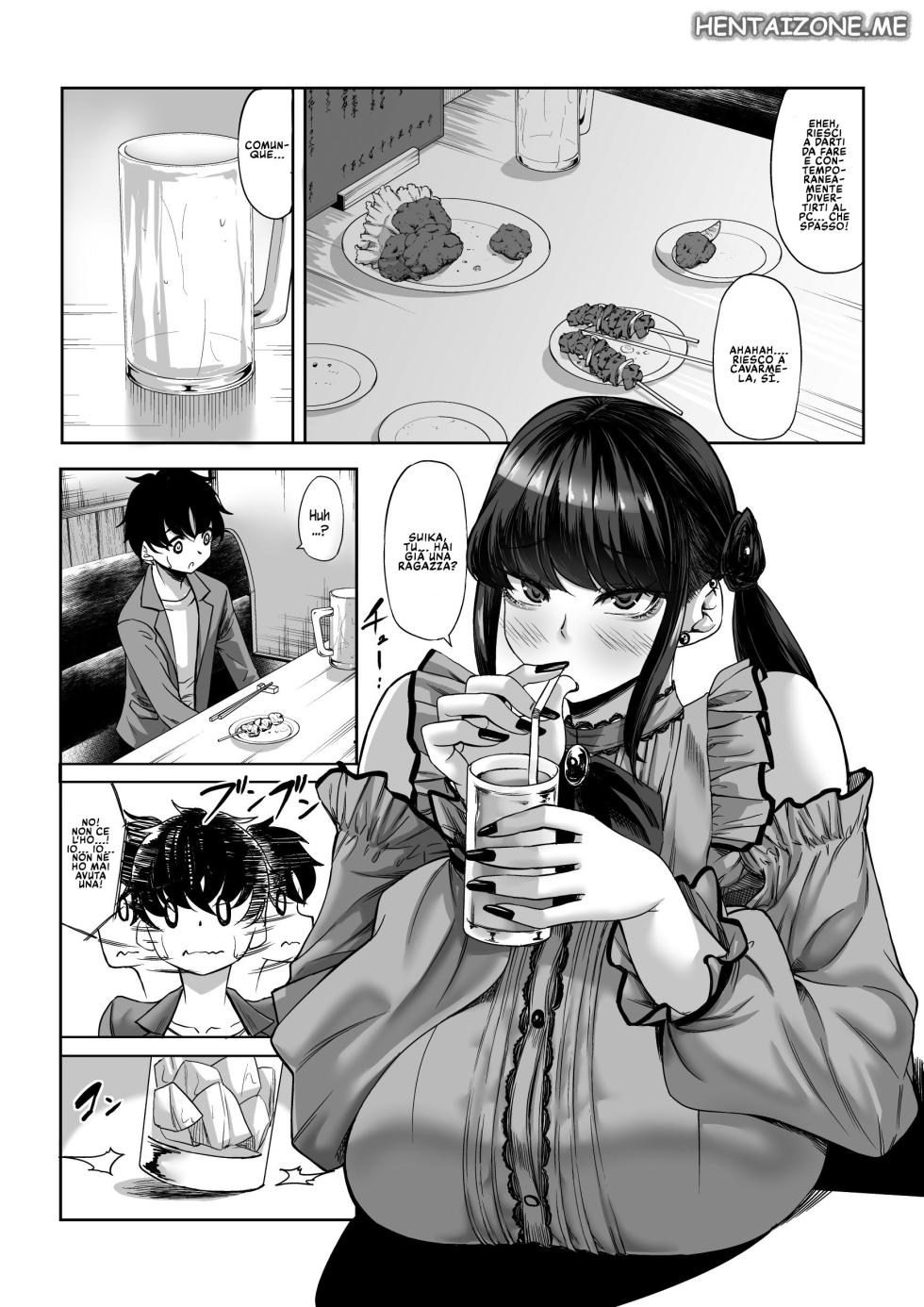 [Nanakorobi Yaoki (kinntarou)] Shinchou 211 cm no Jirai-kei Joshi ni Nerawarete mou Nigerarenai | Una stallone di 211 cm mi ha messo gli occhi addosso... e io... non posso più scapparle! [Italian] [Digital] - Page 8