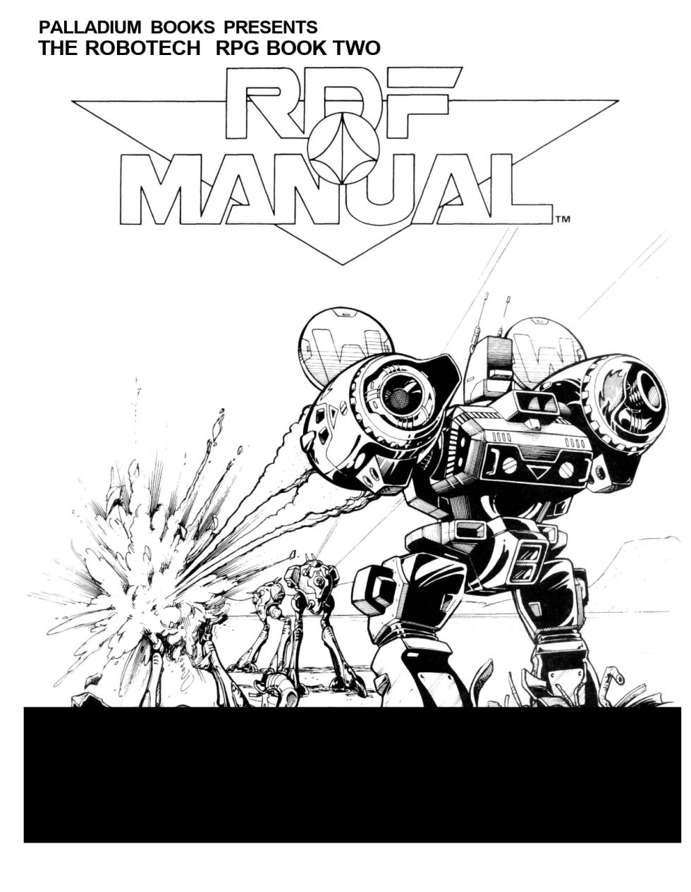 Robotech RPG - Book 2 The RDF Manual - Page 2