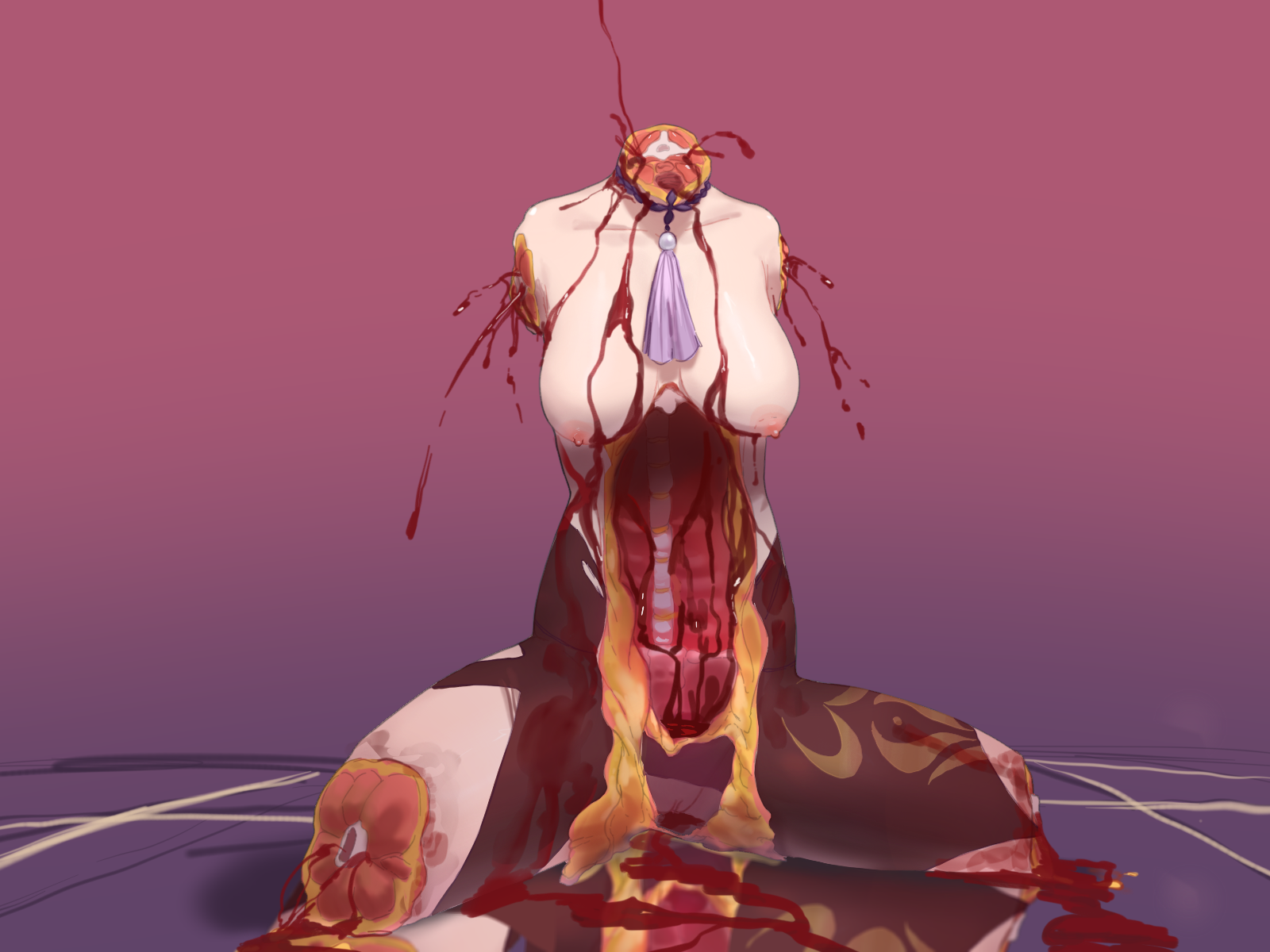 {female}R18G⚠corpse⚠blood⚠[otogawa] - Page 8