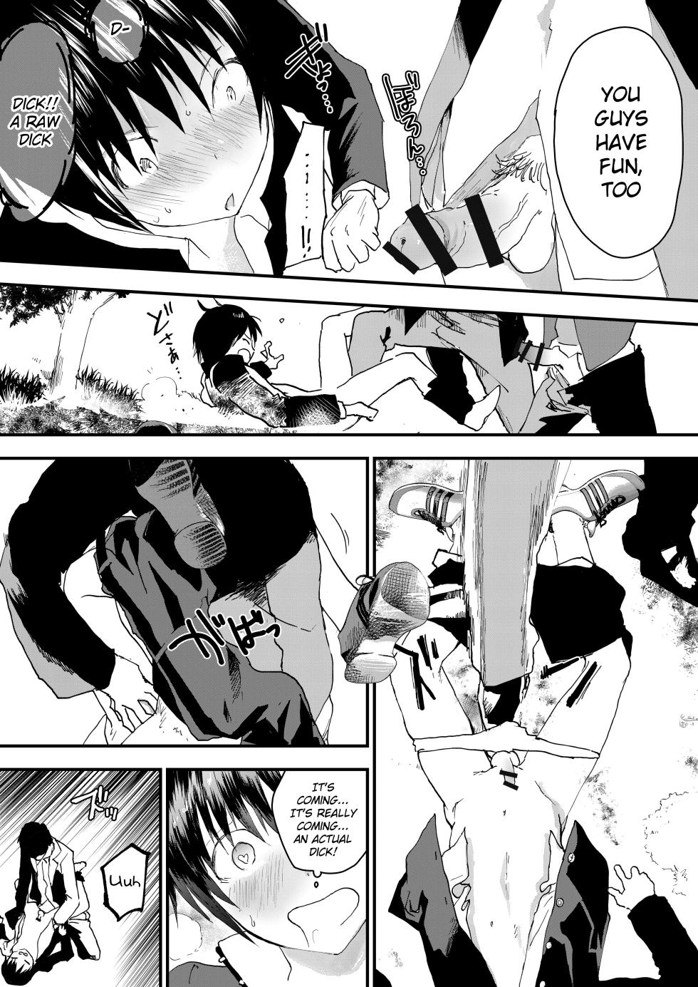 [Shota Mangaya-san (orukoa)] Hatsutaiken wa Chikan! Rinkan! Mesuochi Jigoku! [English] {Chin²} [Digital] - Page 28