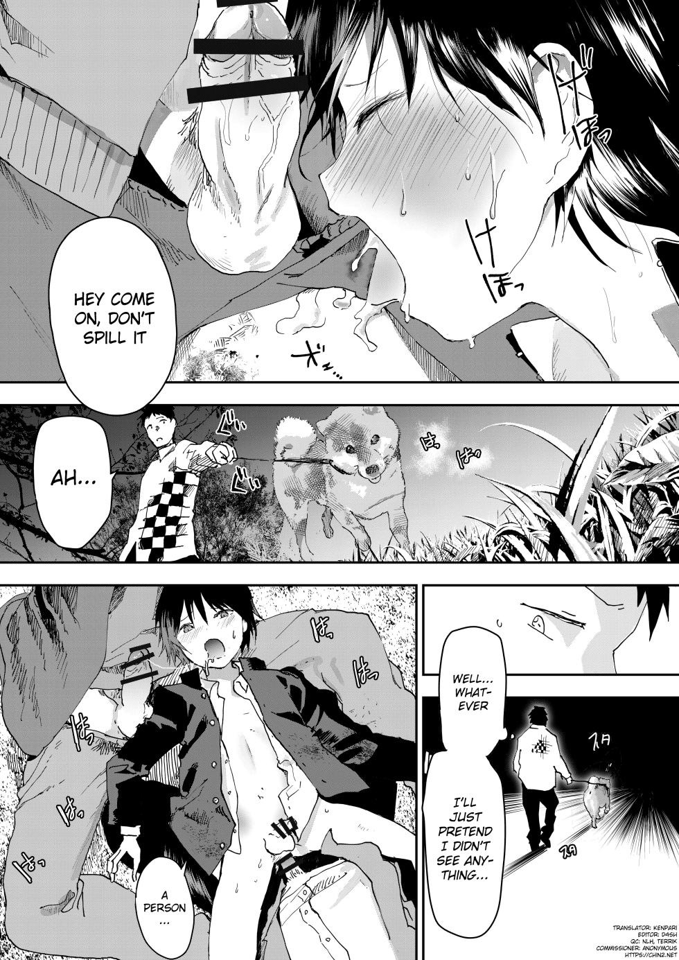[Shota Mangaya-san (orukoa)] Hatsutaiken wa Chikan! Rinkan! Mesuochi Jigoku! [English] {Chin²} [Digital] - Page 36