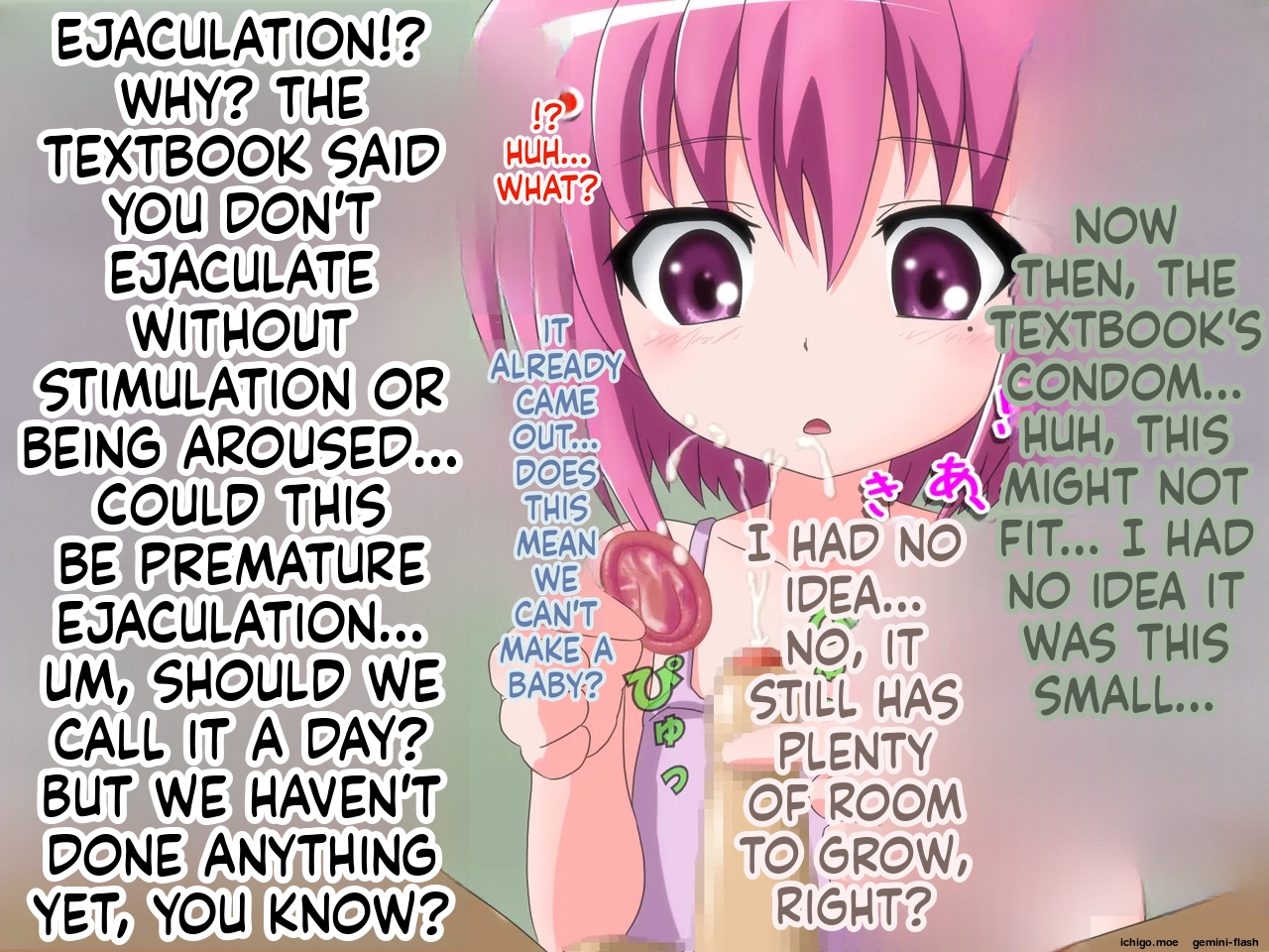 [Sekimen Shoujo] M otoko wa o◎nchin o baka ni sareru to dopyudopyusha sei shichau no - Page 16