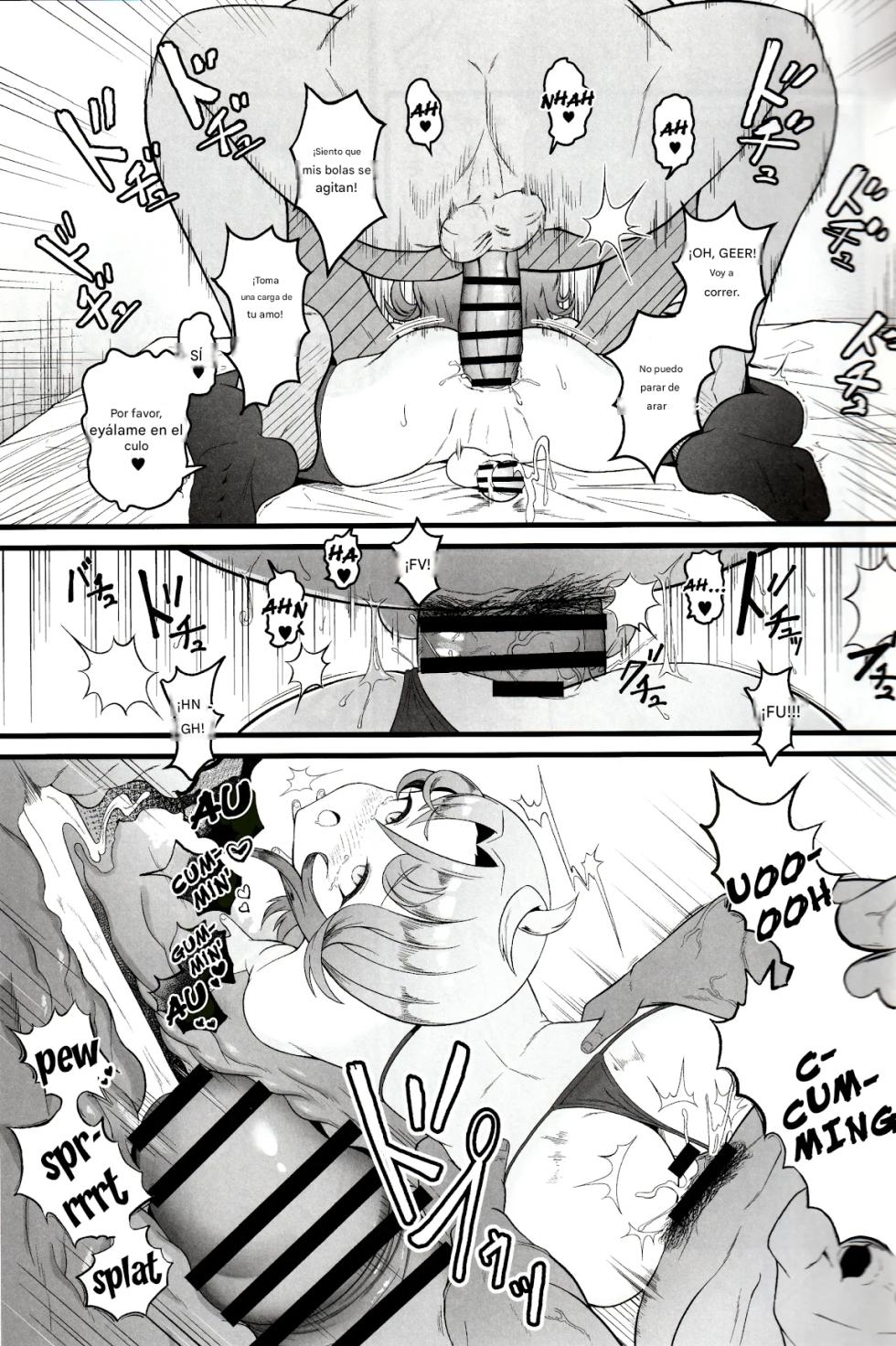 (Syakkou)Cure Wing tai Saimin Oji-san Español - Page 10