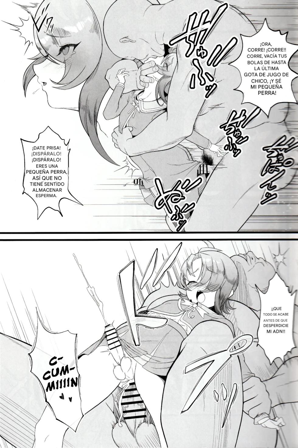 (Syakkou)Cure Wing tai Saimin Oji-san Español - Page 13