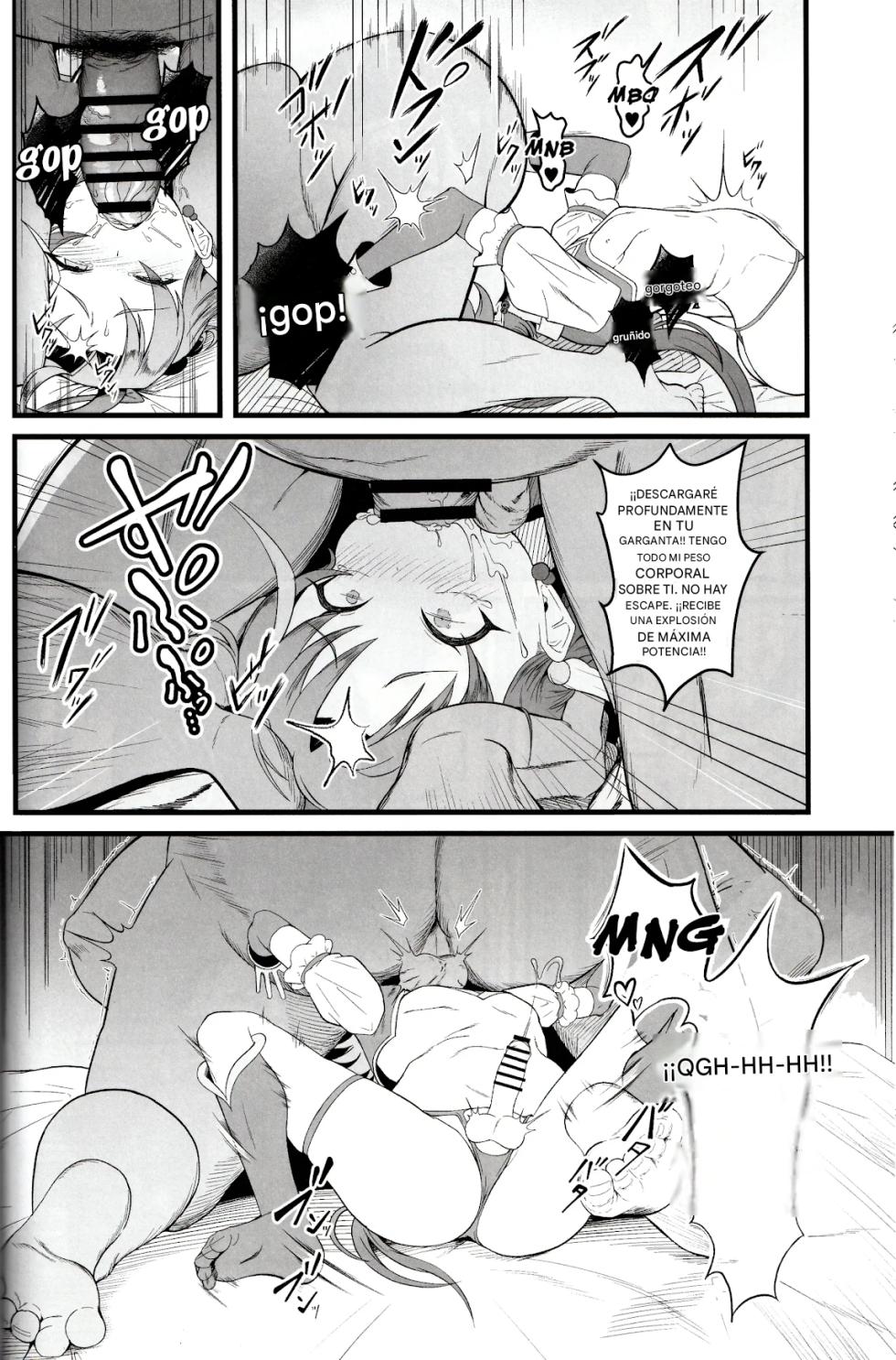 (Syakkou)Cure Wing tai Saimin Oji-san Español - Page 16