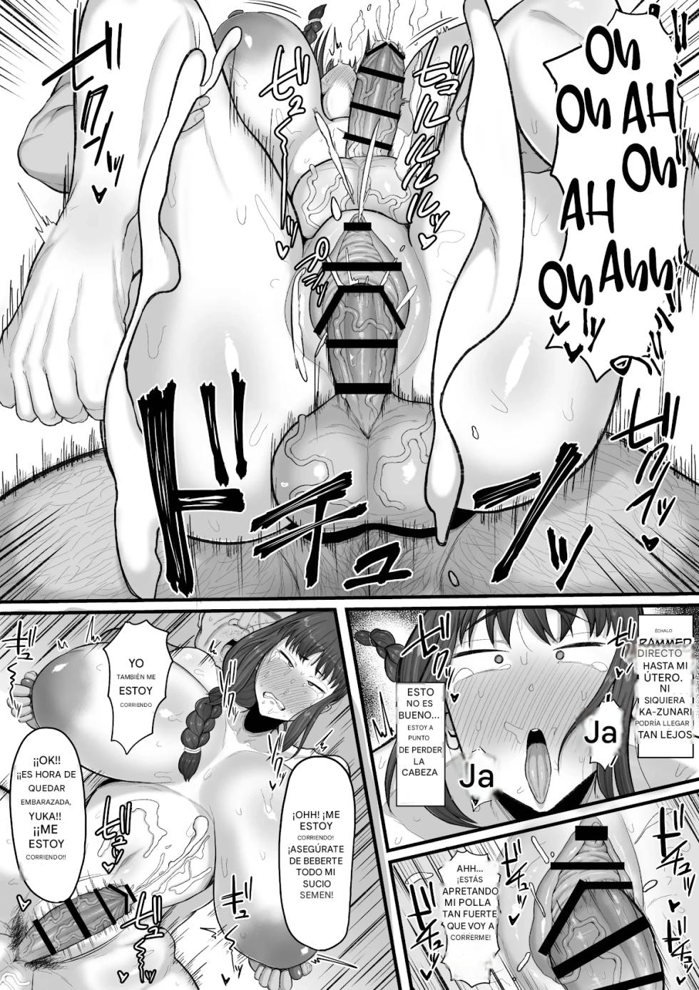 [Ebi no Implant (Shrimp Cake)] Naa... Ashita kara Fuuzoku de Hataraite Kurenai ka -Futanari Hitozuma Fuuzoku Ochi- [Spanish] - Page 15