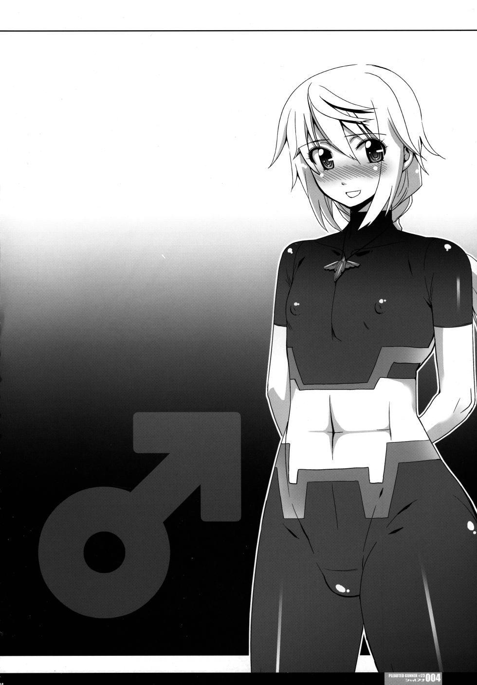 (C80) [HGH (HG Chagawa)] PG -PLEATED GUNNER- #23 Charana (Infinite Stratos) - Page 3