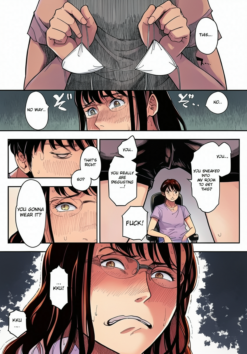 [Misaki (Ruriiro Sugar)] Aneki no Ero Aka Mitsuketara [English][Colored Version] - Page 14