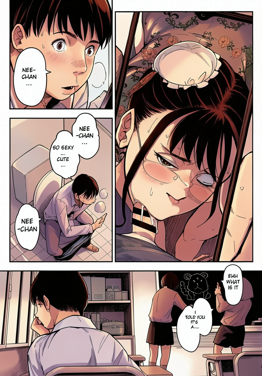 [Misaki (Ruriiro Sugar)] Aneki no Ero Aka Mitsuketara [English][Colored Version] - Page 32