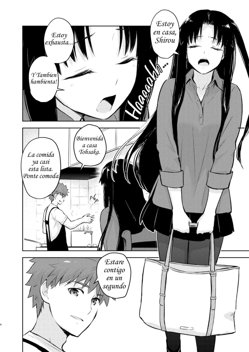 [Snowrich (Iida Toyoyuki)] Second Semester｜Segundo Semestre (Fate／stay night) [Spanish] [JFairy Traslate] [Decensored] [Digital] - Page 3