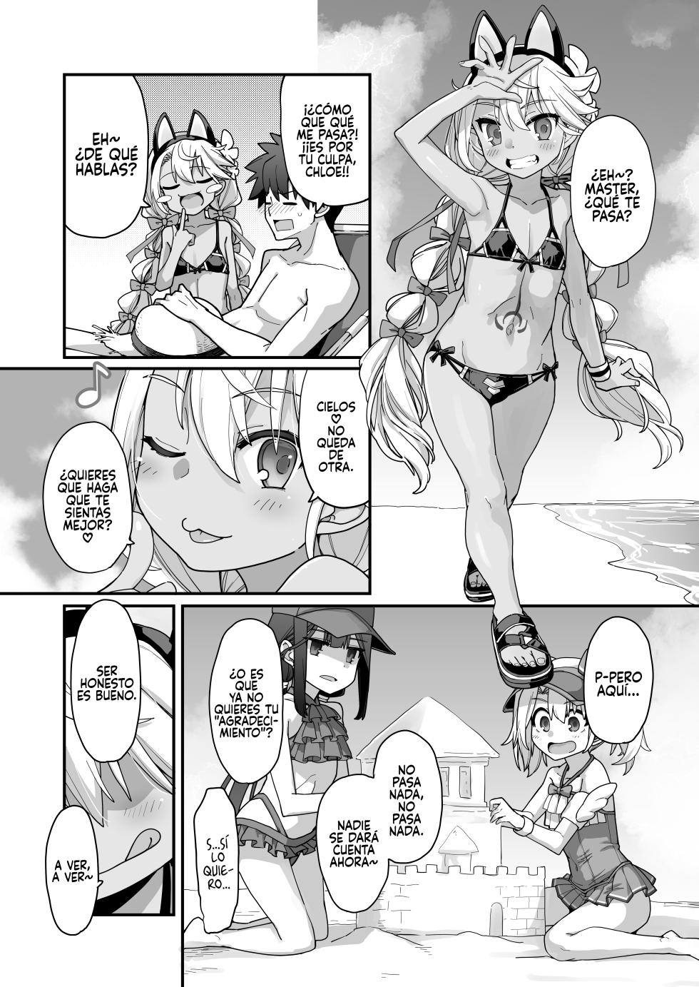 [IRON GRIMOIRE (SAKULA)] Prisma☆Summer (Fate/Grand Order) [Spanish] [Rakuen Translations] [Digital] - Page 7