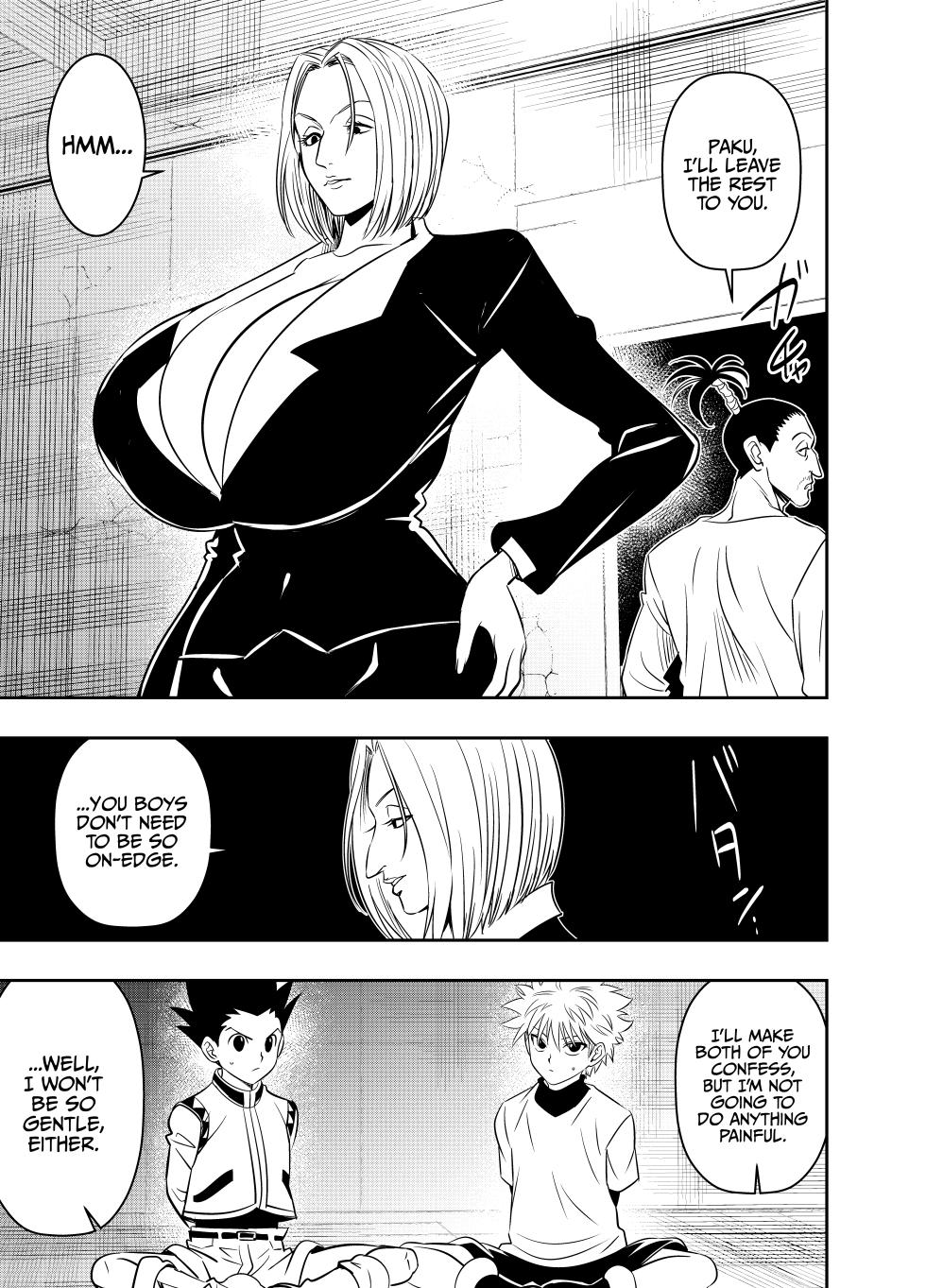 [osuwaani] HUNTER×HUNTER Pakunoda × Gon & Killua (Hunter x Hunter) [English] [digital] - Page 1