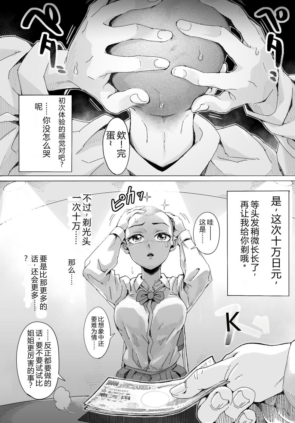 [Teihatu Syouzyo Titai] Naraku ni Ochita Shimai-tachi [Chinese] - Page 10