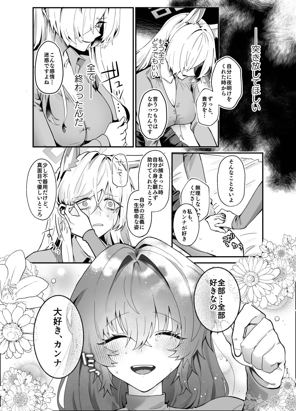 [Pomupomu Avenger Zoukangou (Toyohashi)] Omoi wa Yoake to Tomo ni (Blue Archive) [Digital] - Page 23