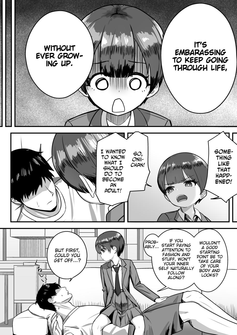 [Yabachorogi] Imouto wa Otonappoitte Iwaretairashii | My Little Sister Wants to Be Told That She's Grown-Up It Seems [English] [LAYON] - Page 7