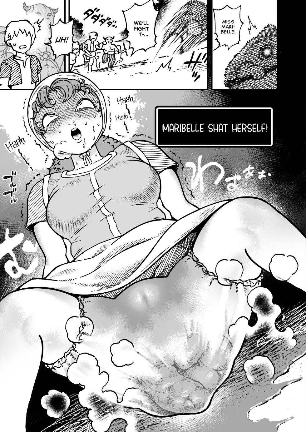 [Mamiana Hanten (Youkai Kubinashi)] Maribelle Wa Unko Wo Morashite Shimatta | Maribelle shat herself [English] [Kinsei Translations] - Page 8