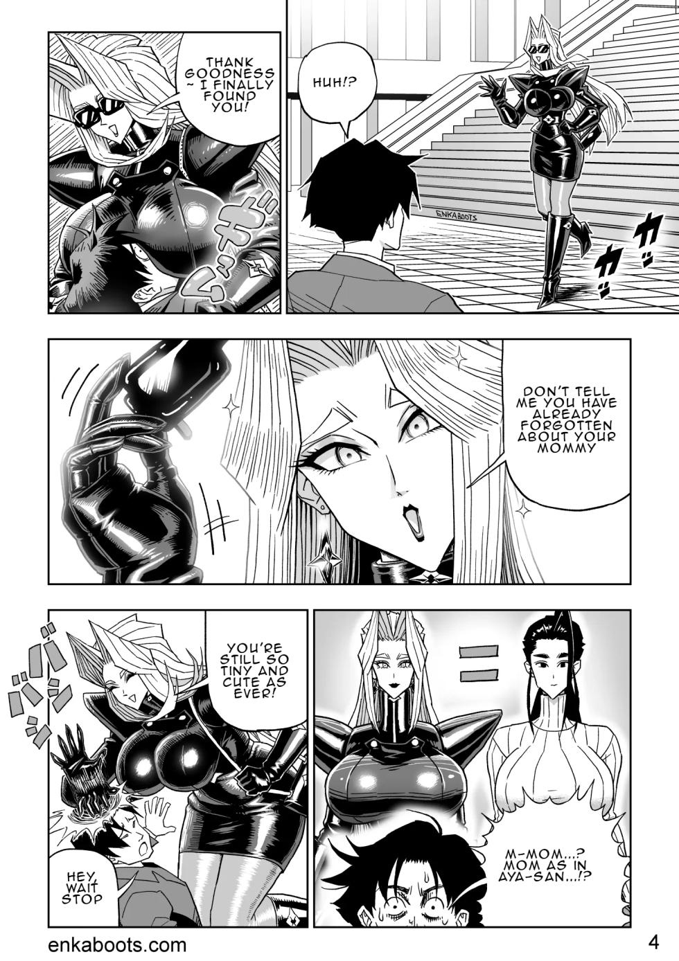 [Enka Boots] Manga 3 "My Stepmother is a Leather Queen" - Page 8