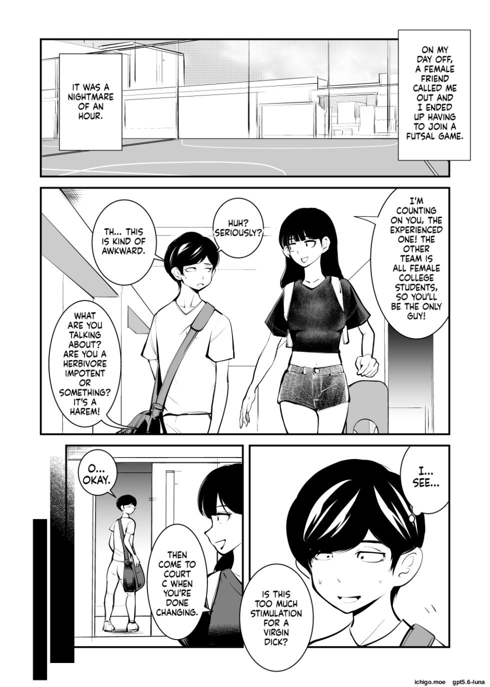 [Pecan (Makunouchi)] Groin kicking football | Kinkeri Futsal [English][MTL] - Page 2
