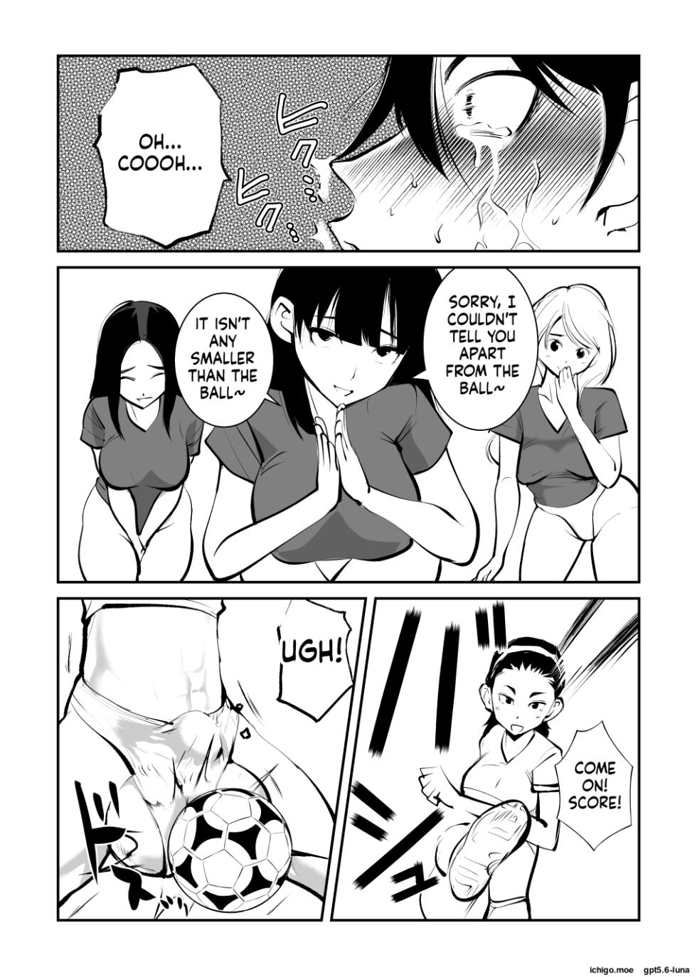 [Pecan (Makunouchi)] Groin kicking football | Kinkeri Futsal [English][MTL] - Page 21