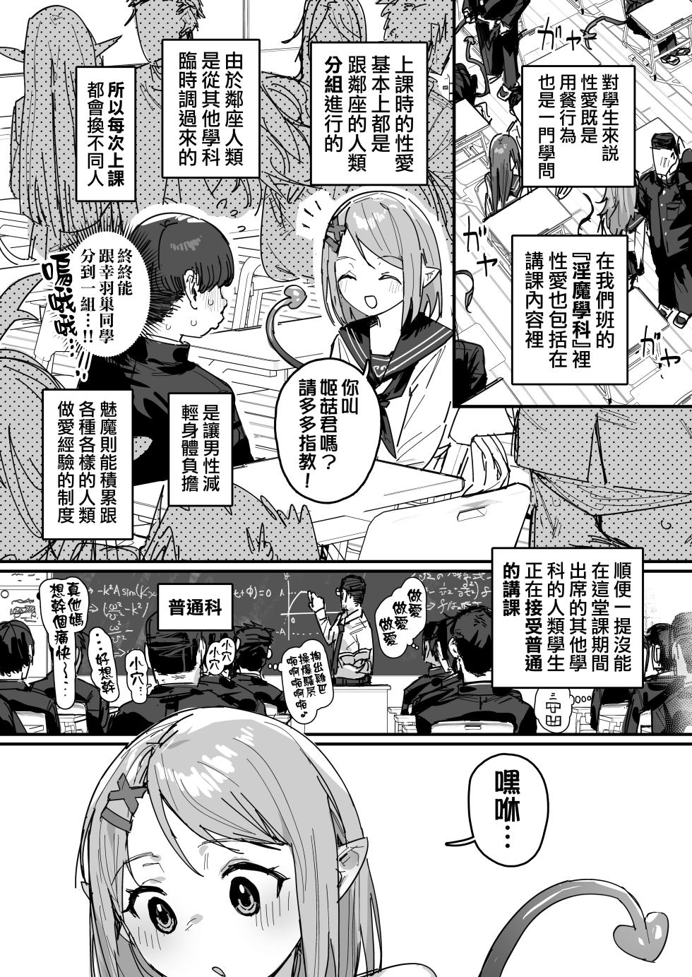 [ie] サキュバス学園 [Ongoing] | 魅魔學校 [進行中] [Chinese] [天帝哥個人漢化] - Page 25
