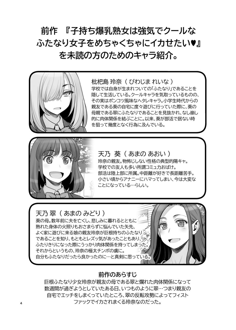 [Gerupin (Minazuki Juuzou)] Cool na Futanari Joshi wa Shinyuu no Futanari Chinpo de Mechakucha ni Ikasaretai [Digital] - Page 3