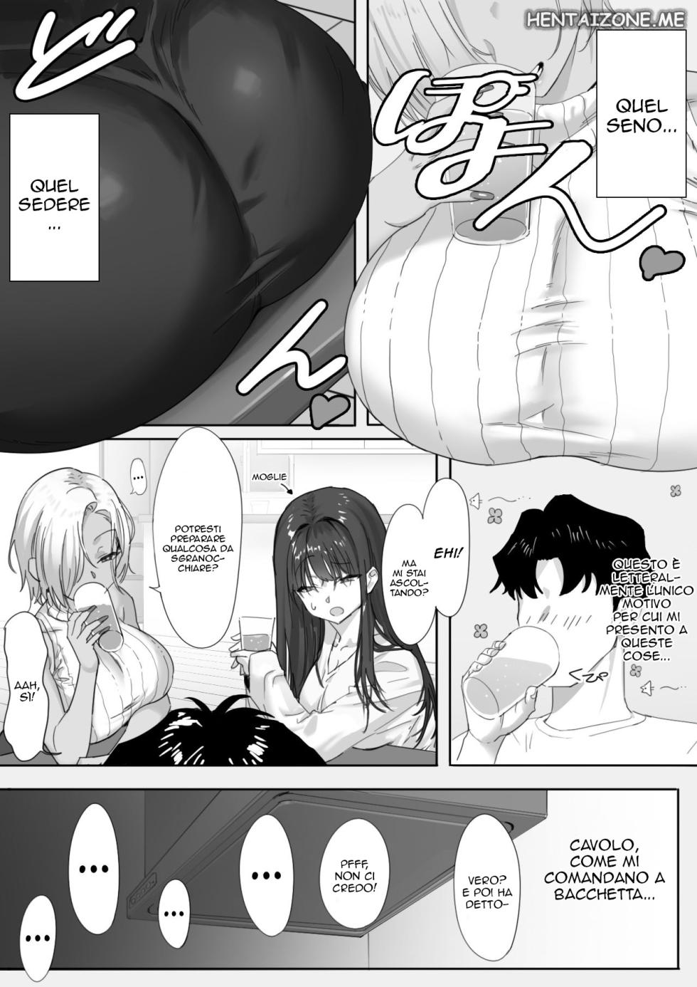 [Genkai Hatsudensho (Nakamo)] Onna Gal Joushi to Furin suru Hanashi 1-2 | Ho una relazione con la mia sexy capa bionda 1-2 [Italian] - Page 3
